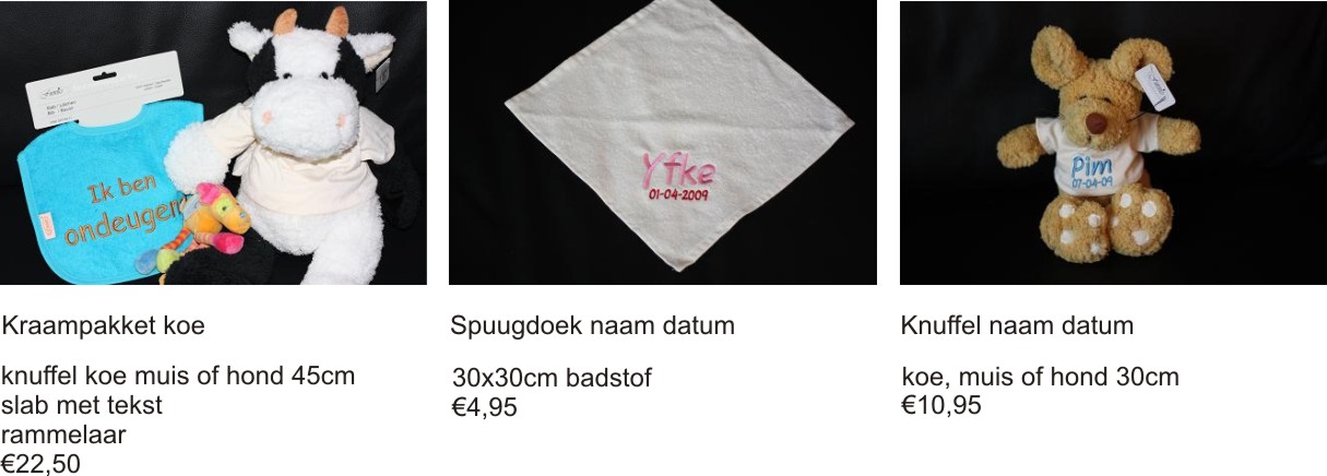 Borduurstudio Wenda fotos koepakket slabyfke muispim